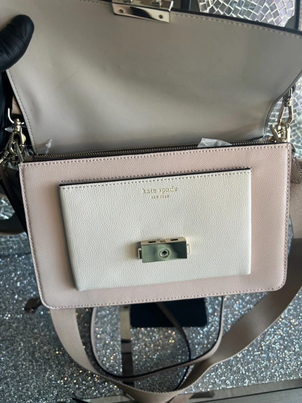 ⭐️Kate Spade‎ blush pink leather satchel NWOT